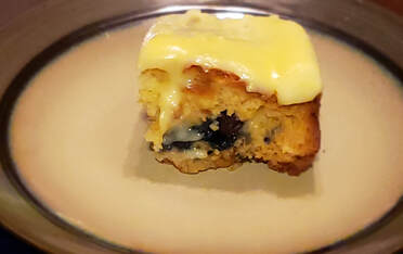 Blueberry Citrus poke cake