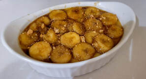 Fried Banana pudding